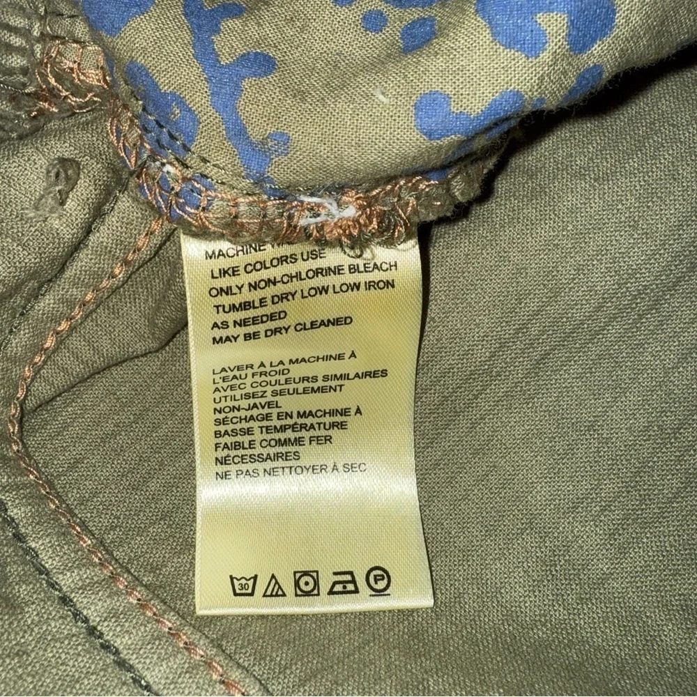 NWT We the Free Women’s Pax Slim Cord Boyfriend Jeans Olive Green 30” Corduroy